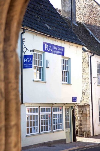 Philip Gurnhill Accountants Office In Malmesbury, Wiltshire